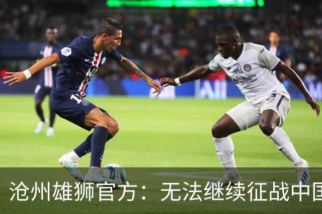 沧州雄狮官方：无法继续征战中国足球职业联赛